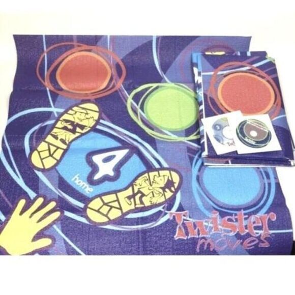 Twister Dance Game Speaker Features Britney Spears 4 Twister Moves Mats + 2 CDS - Picture 2 of 7